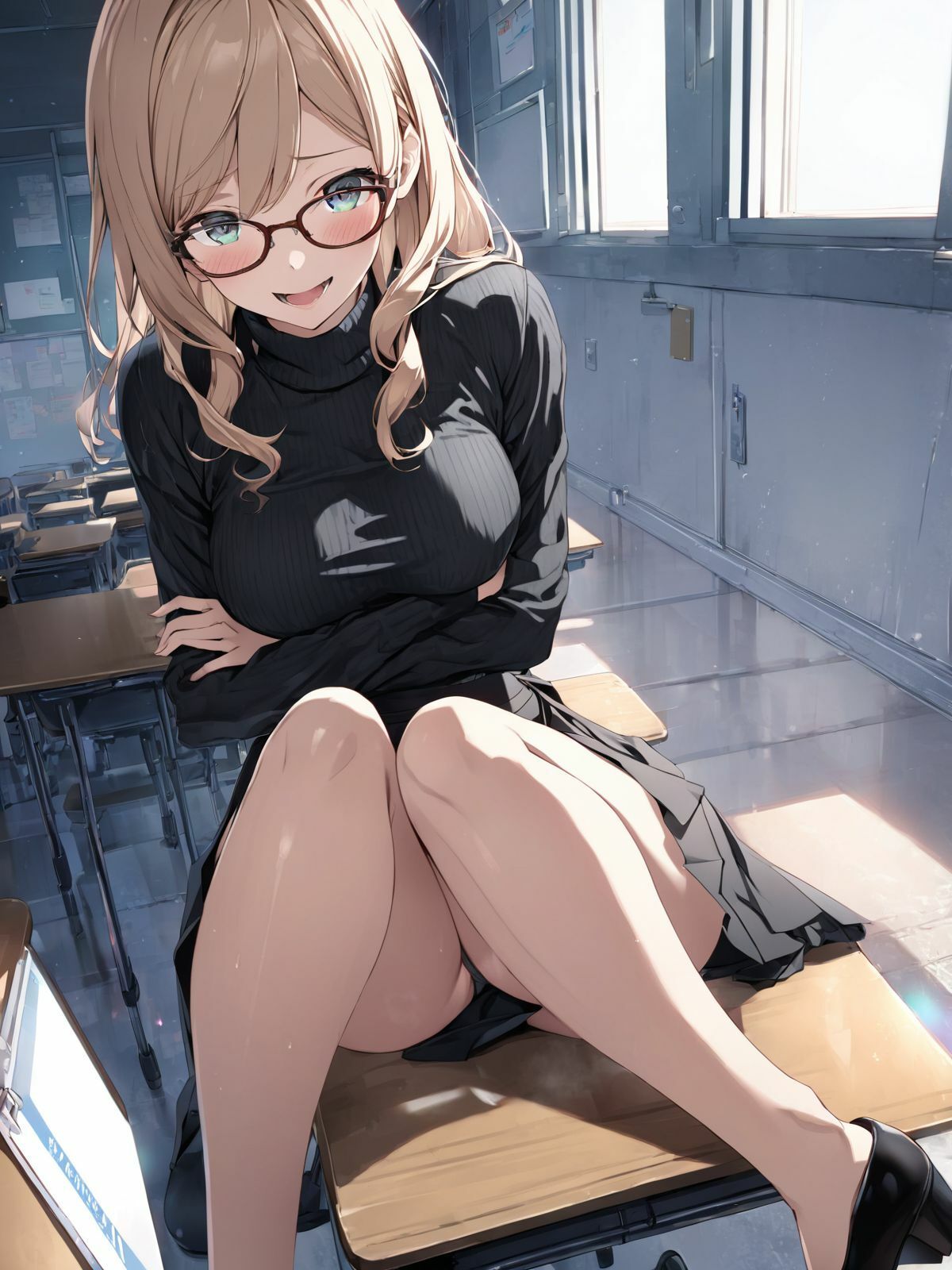 女教師とえっちなことさせてくださいっ！