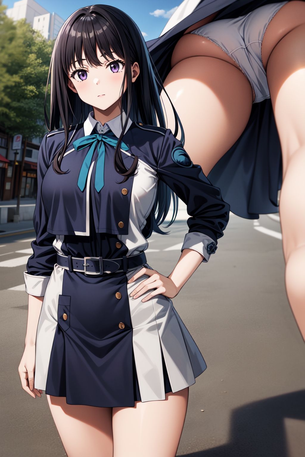 リ◯リス・リコイル 千◯ ・た◯な 逆さ撮りCG集