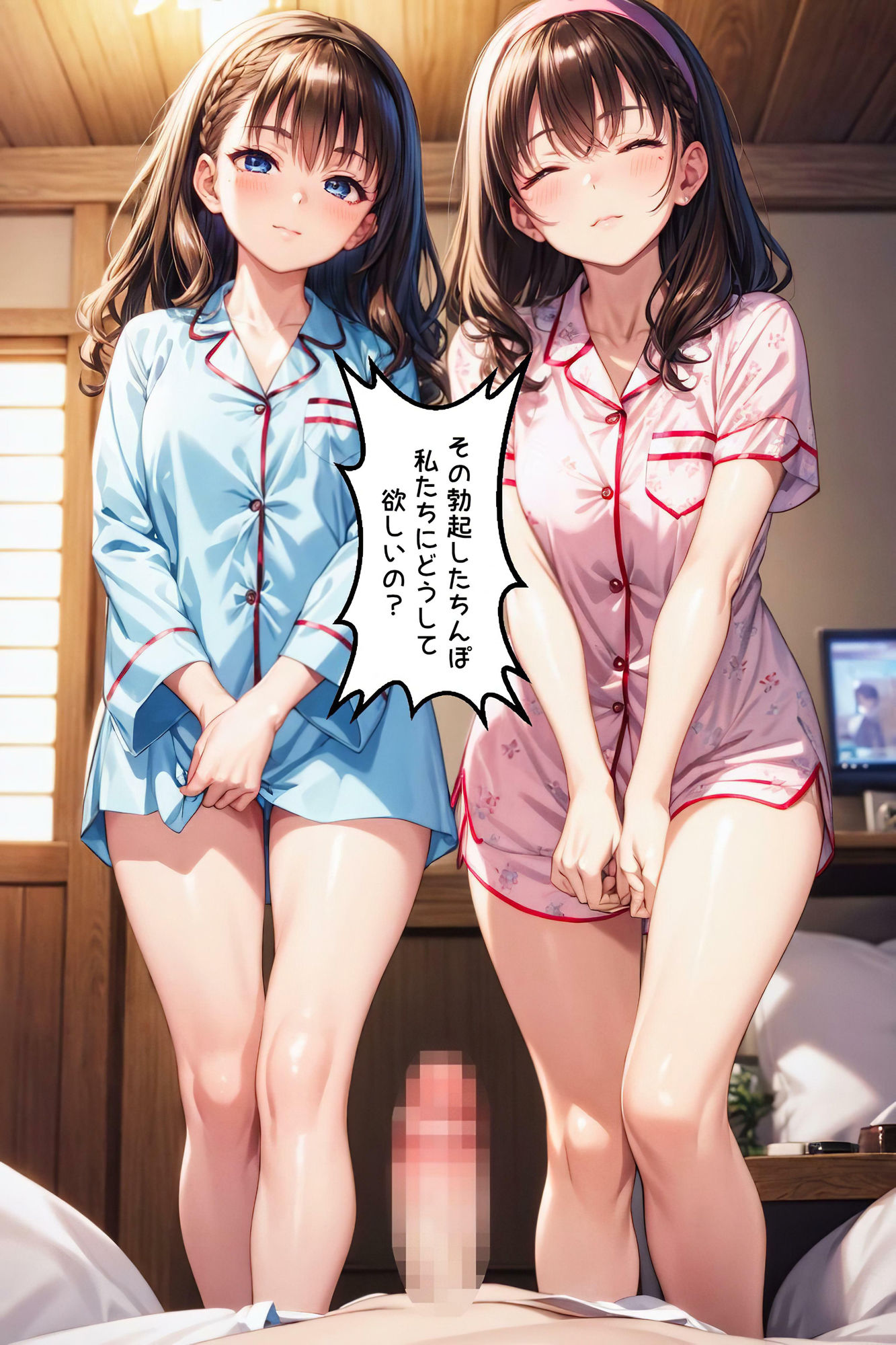 俺と妹たちの生活がエロすぎた件!【エッチなセリフ付き】