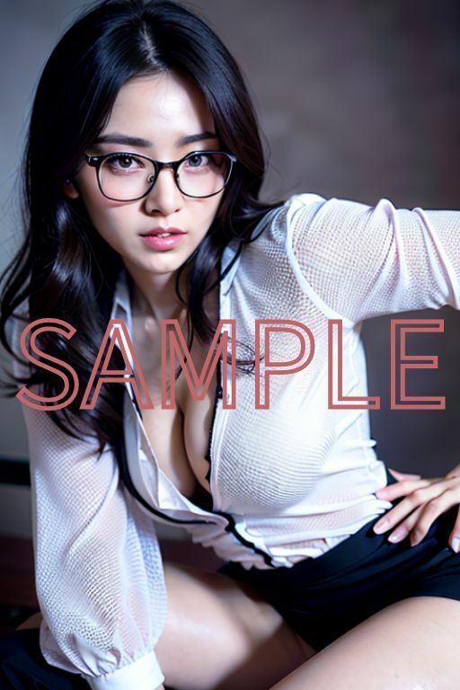 地味でメガネ巨乳なむっつり痴女OLが社内で先輩社員を逆レ●プ