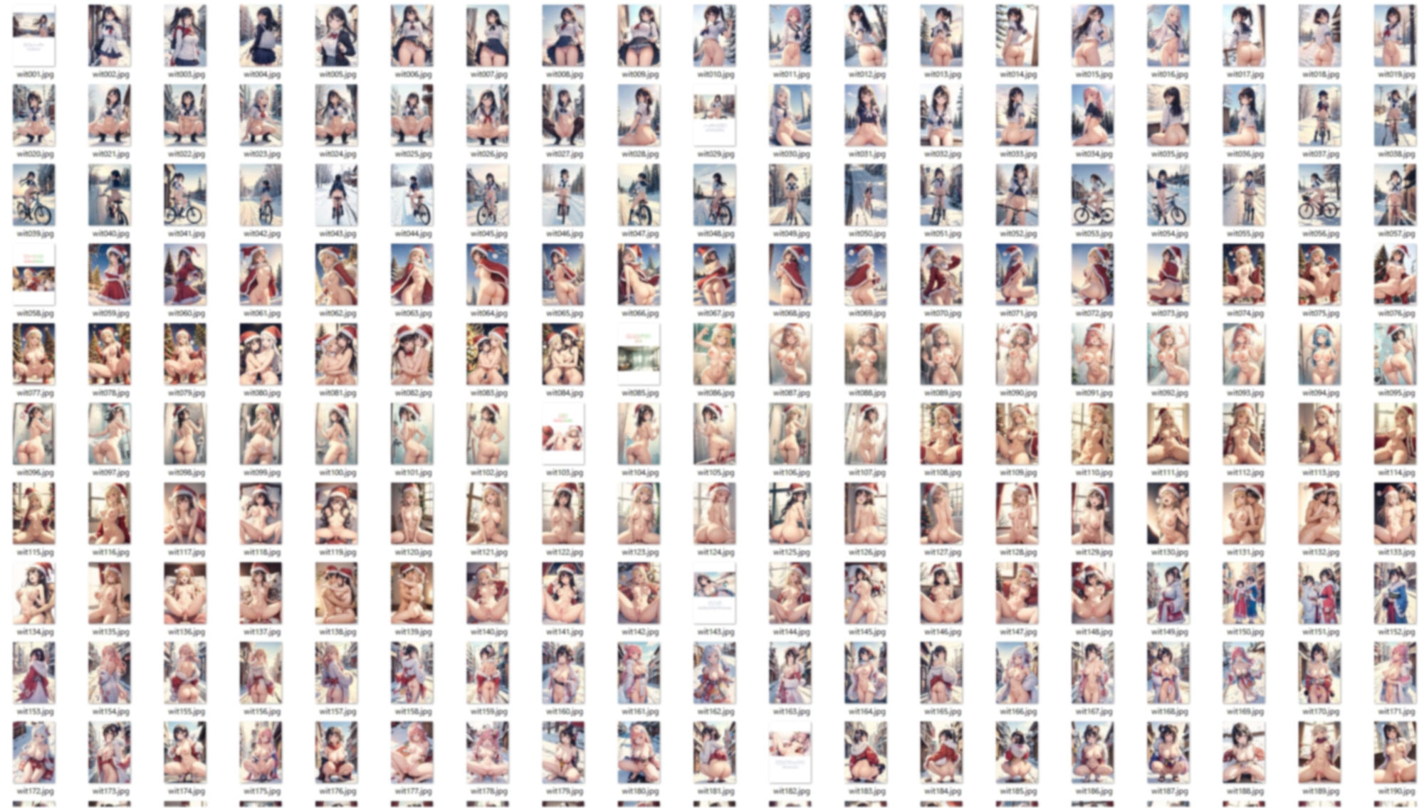 春まで待てない裏垢女子たち