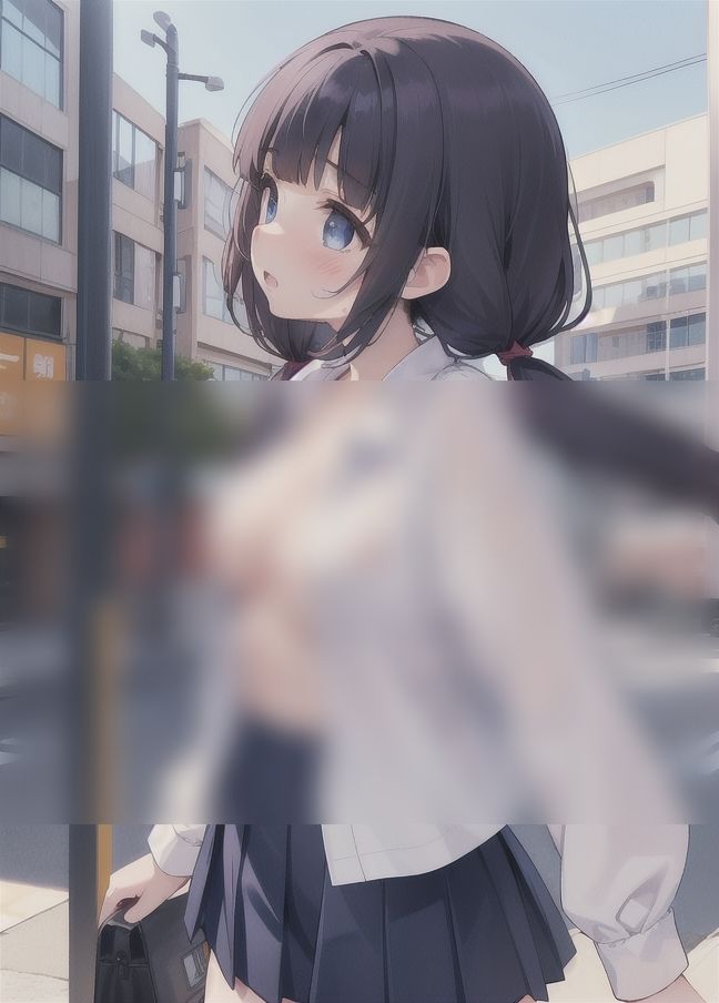 ノーブラ少女|おっぱいゆらゆら