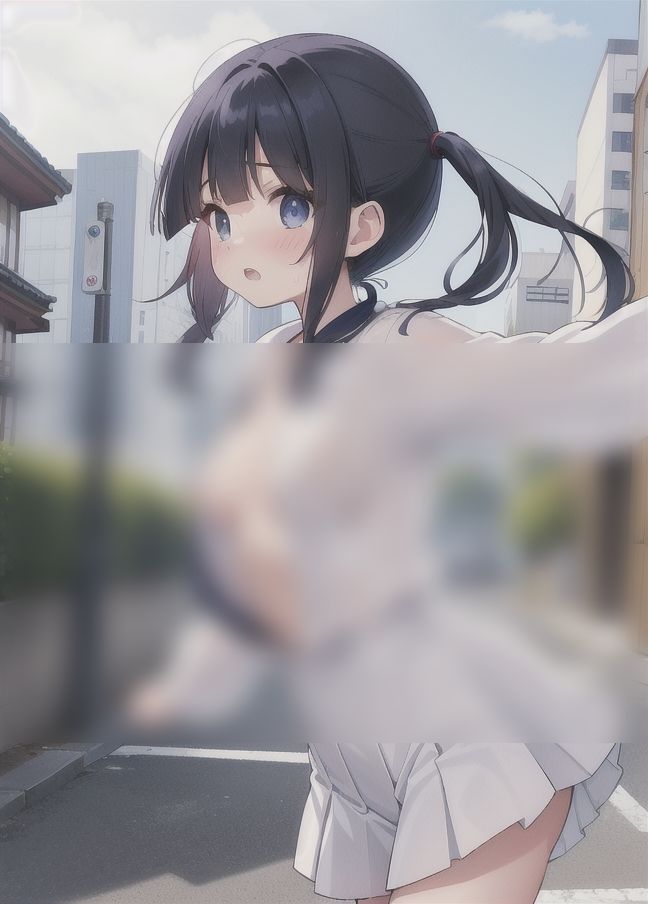 ノーブラ少女|おっぱいゆらゆら