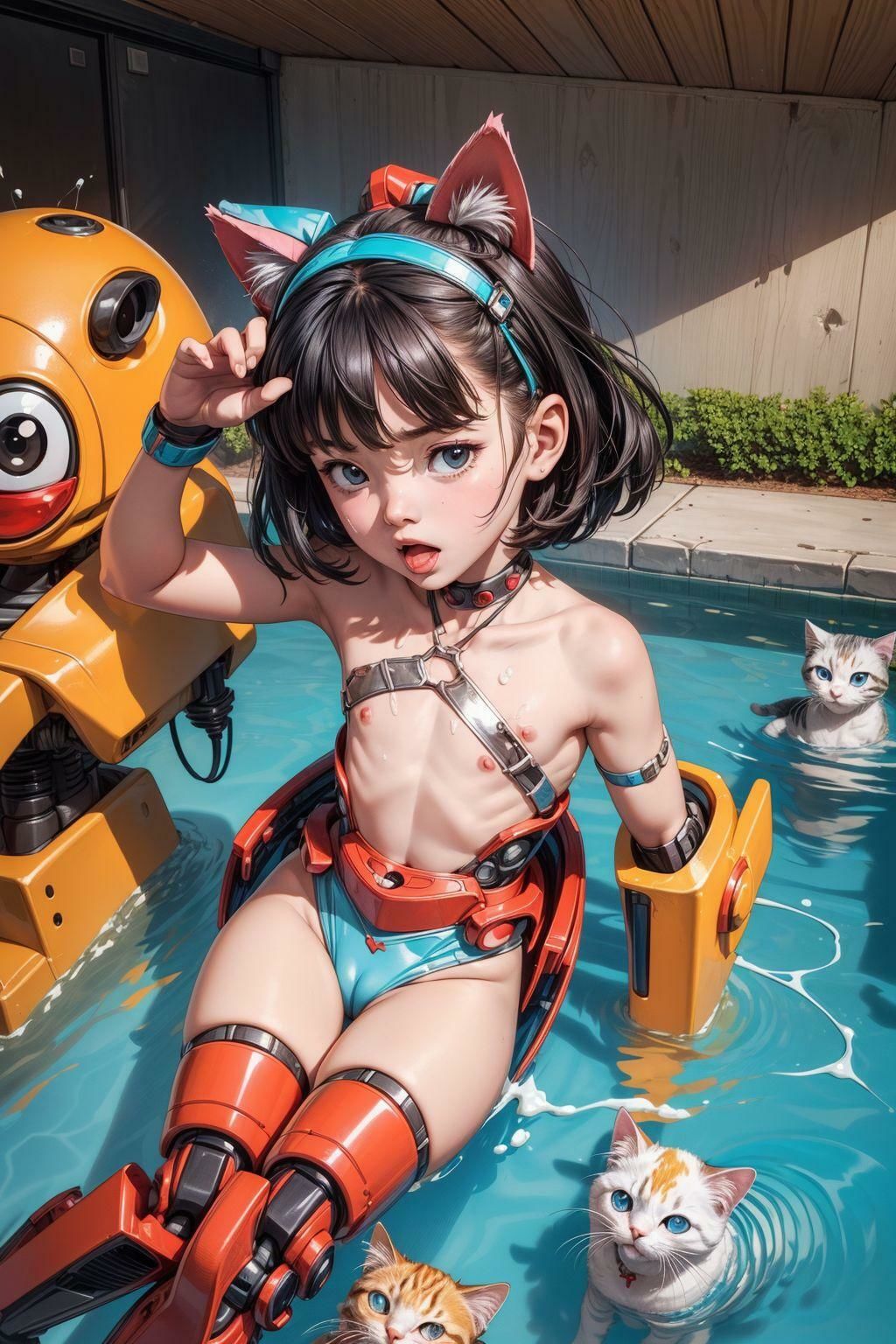 機械化しても感じます