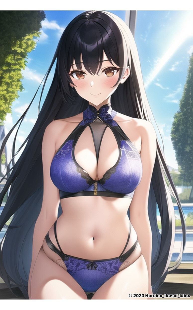 1つの呪文で生み出された100人のAI妄想美少女-21【さわやかえっちなスポーツビキニ女子編】