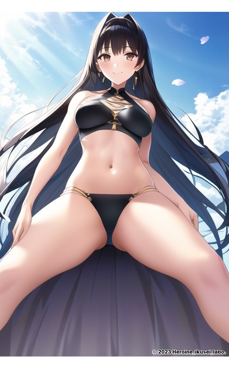 1つの呪文で生み出された100人のAI妄想美少女-21【さわやかえっちなスポーツビキニ女子編】