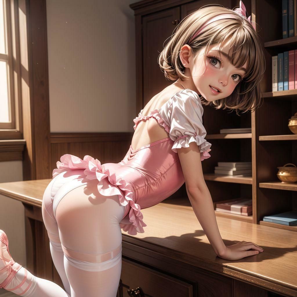 ちっぱい開脚バレリーナ