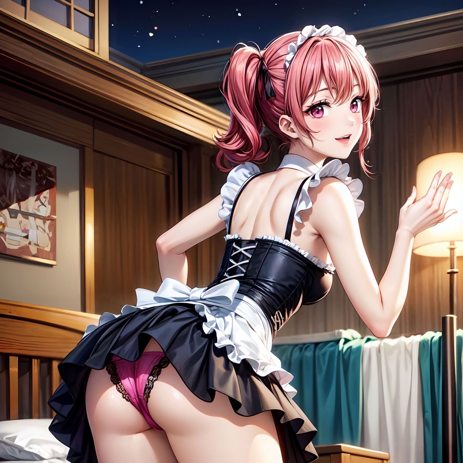 AI FRONTIER/AIイラスト集006/うちのメイドが誘ってくる/01