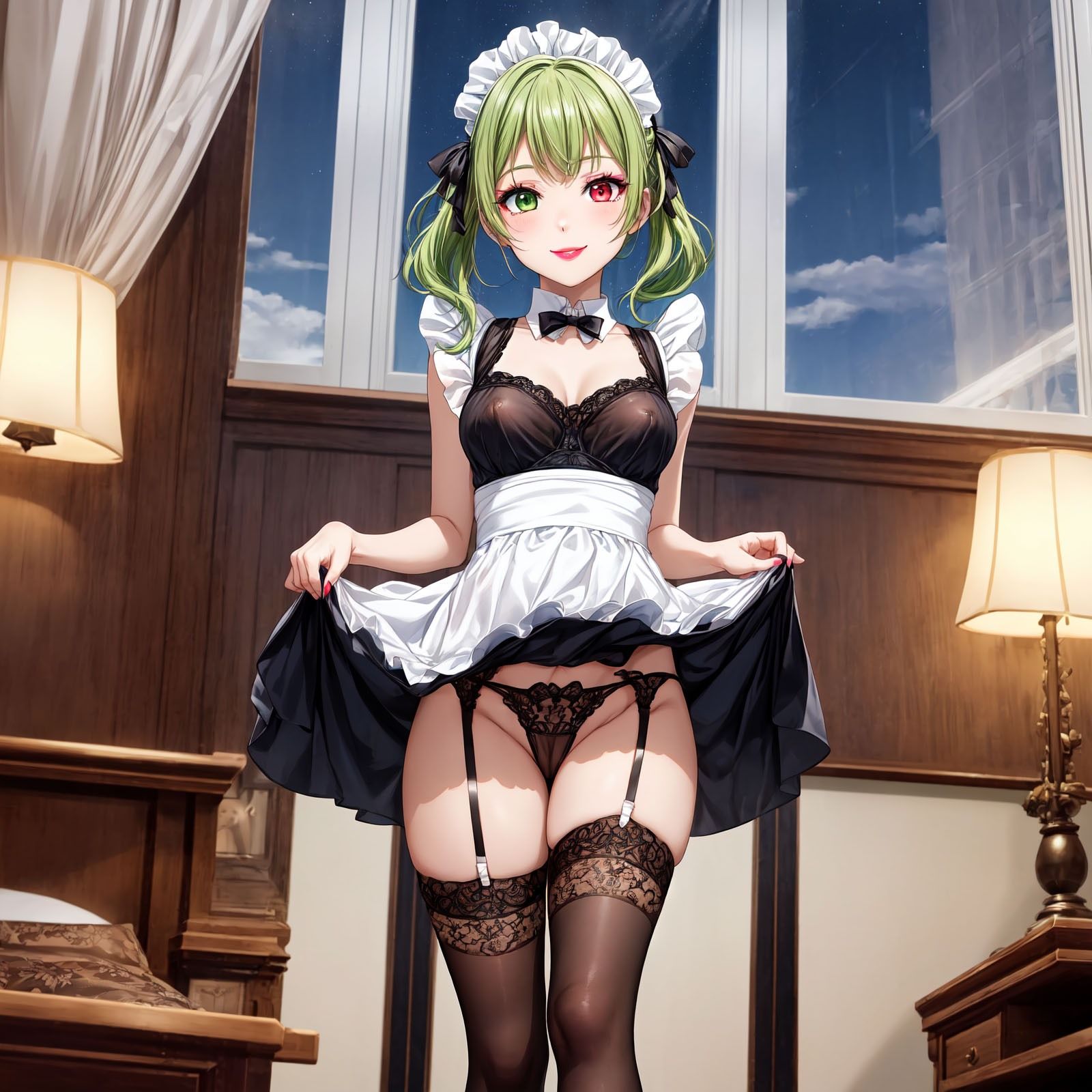 AI FRONTIER/AIイラスト集009/うちのメイドが誘ってくる/04