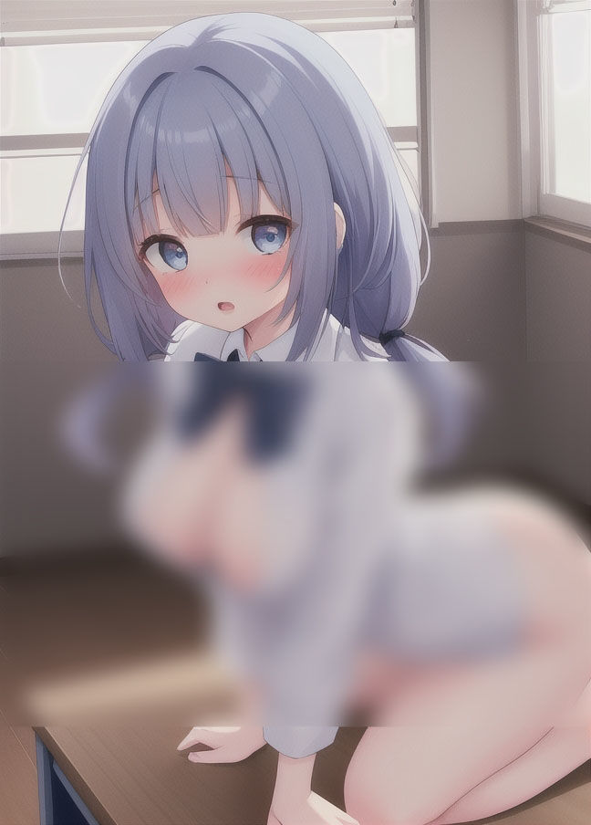 教室えっち|下半身露出で...はじまる