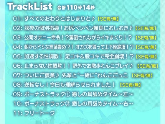 【期間限定30％OFF！】ドS女先輩に罵られ、ねっとり射精管理♪