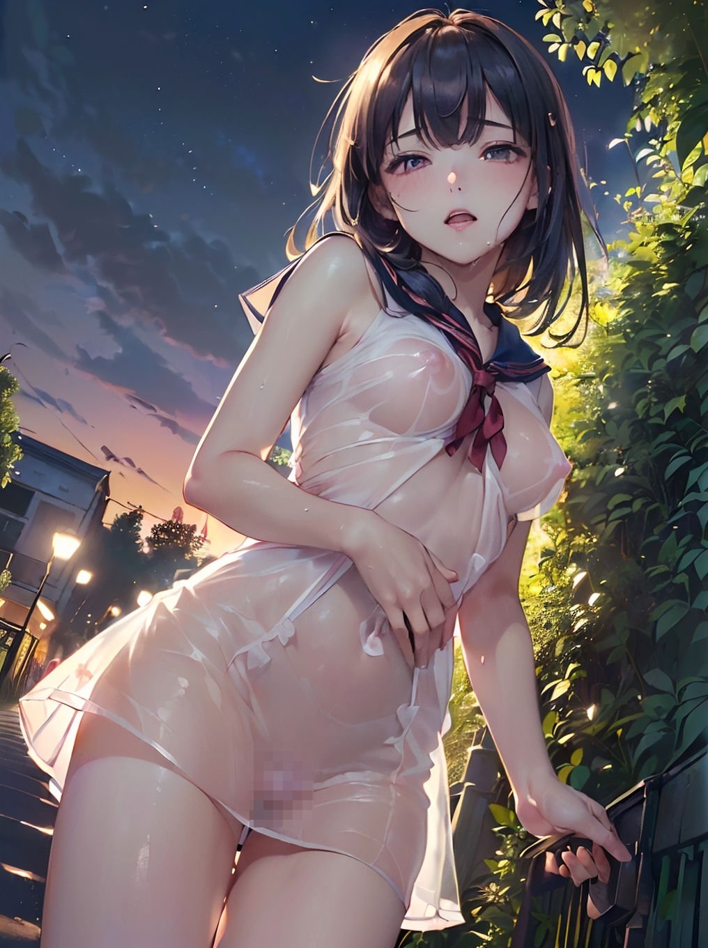 えろ透け スケスケコスチューム イラスト集 250P
