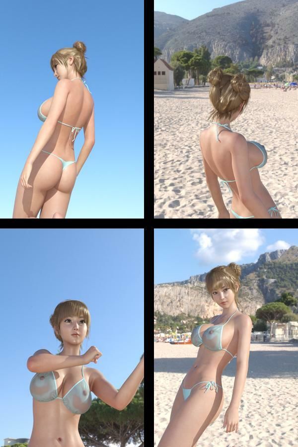 【+All】『理想の彼女を3DCGで作ります』から生まれたバーチャルアイドル「一ノ瀬廻里(いちのせめぐり)」のグラドル撮影風写真集:Gradol_89