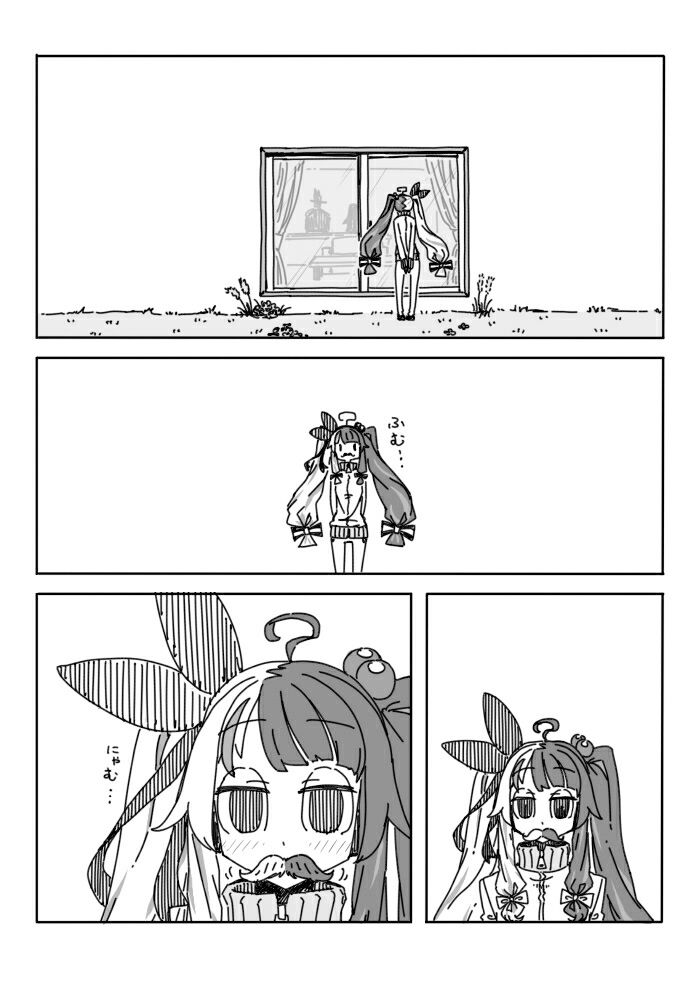適当に描いたにじレジ漫画だよ〜2