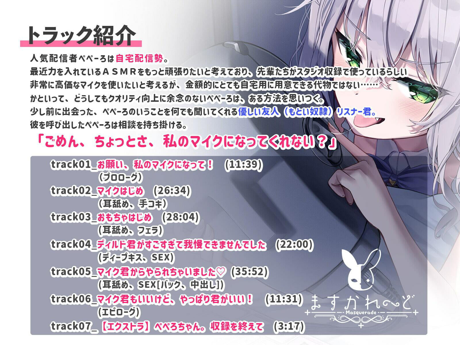 【処女作】あなたは私の性欲解消専用マイクくん