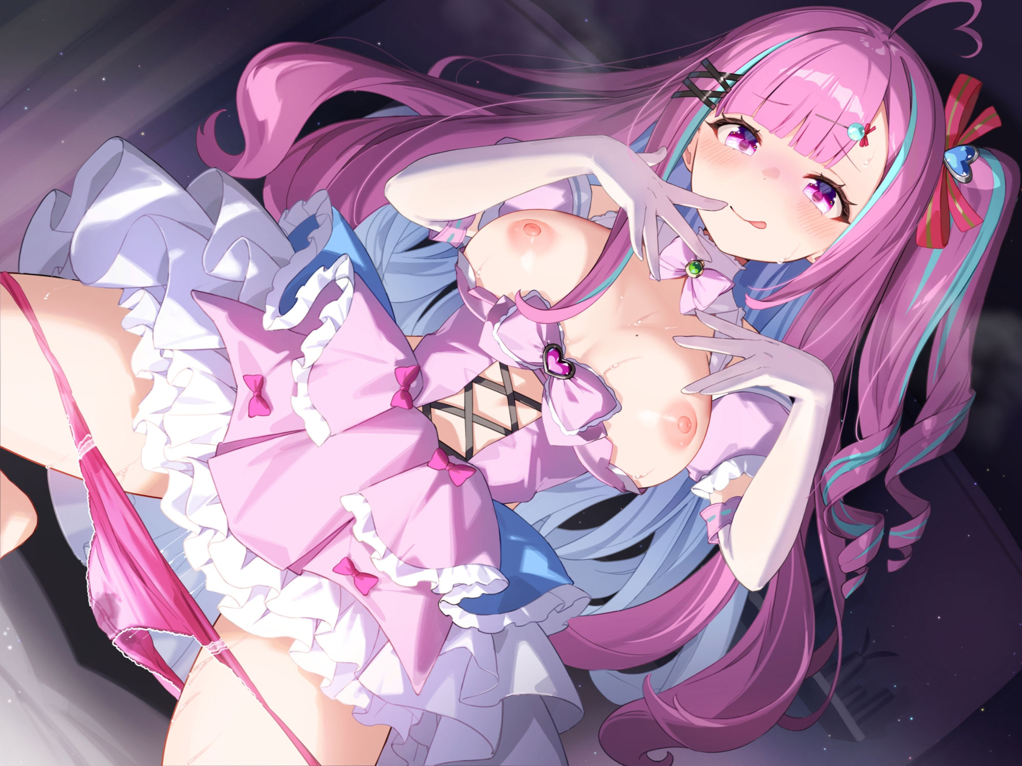 【オナニー実演】ちょいヤンデレ！？爆乳ドMなVtuber逢瀬ふらちの謝罪アクメがとまらないっ！いつものオナニー