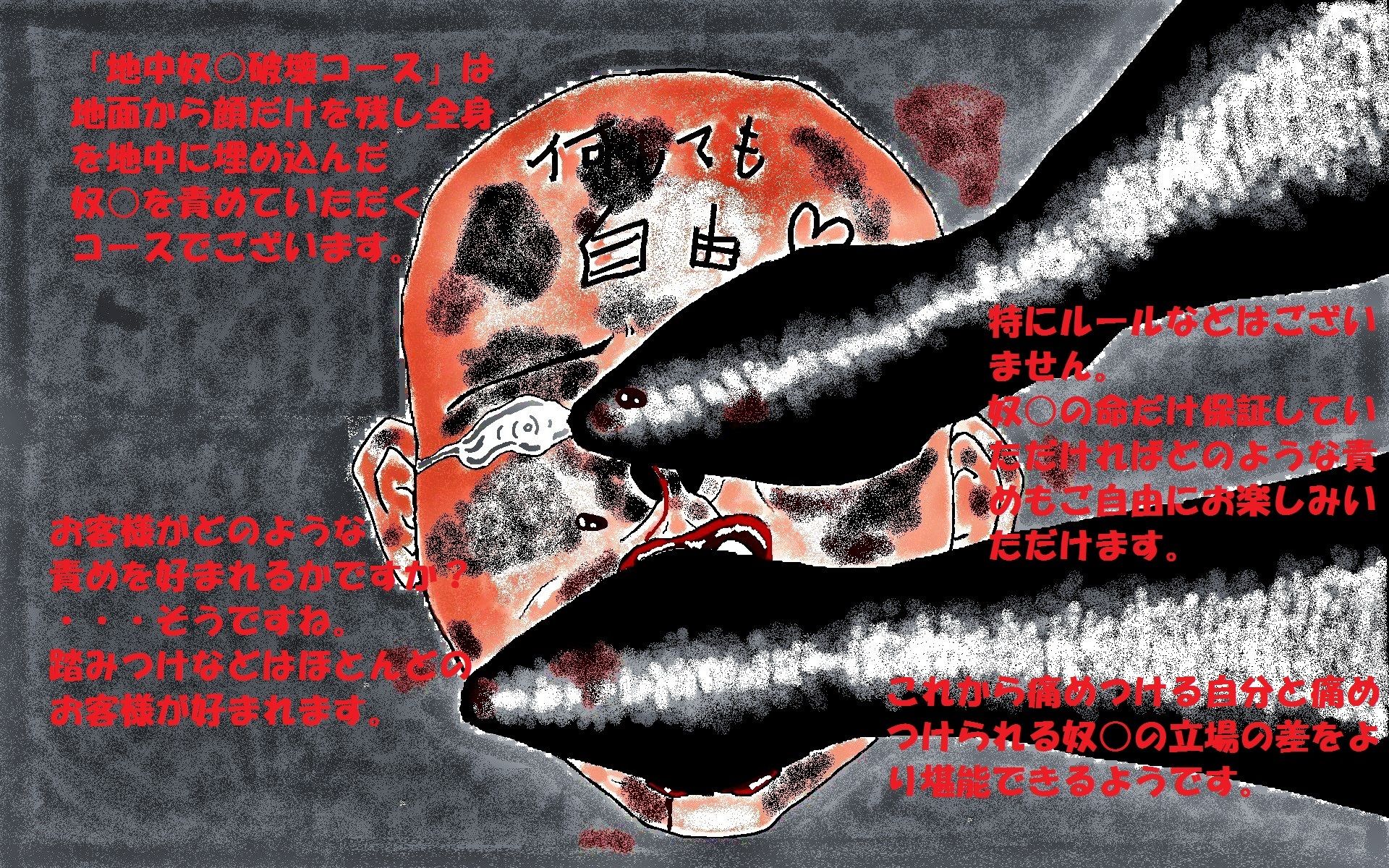 ドS女専用奴○破壊風俗店〜地中奴○破壊コース〜