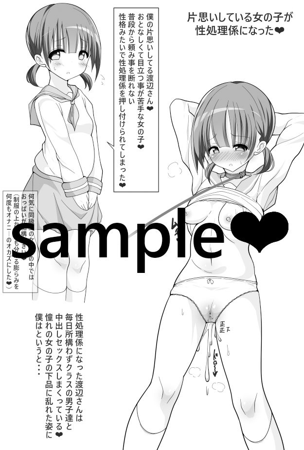性処理係のお掃除係