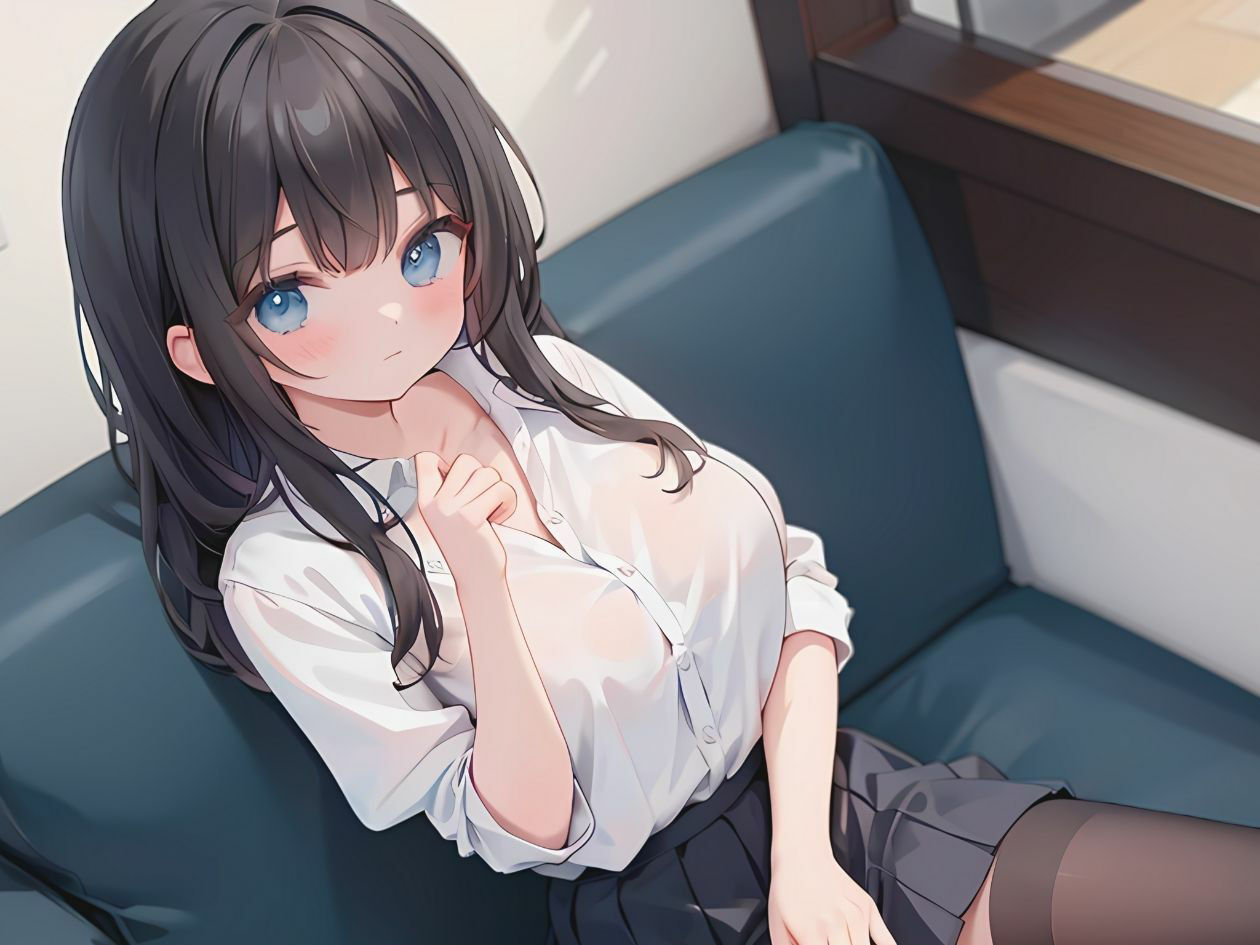 【KU100】オフィスでオナニーしてたら先輩にバレてしまった