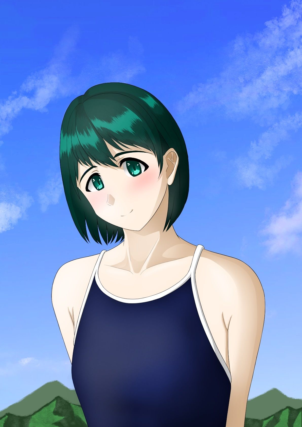 スク水のお姉さん達
