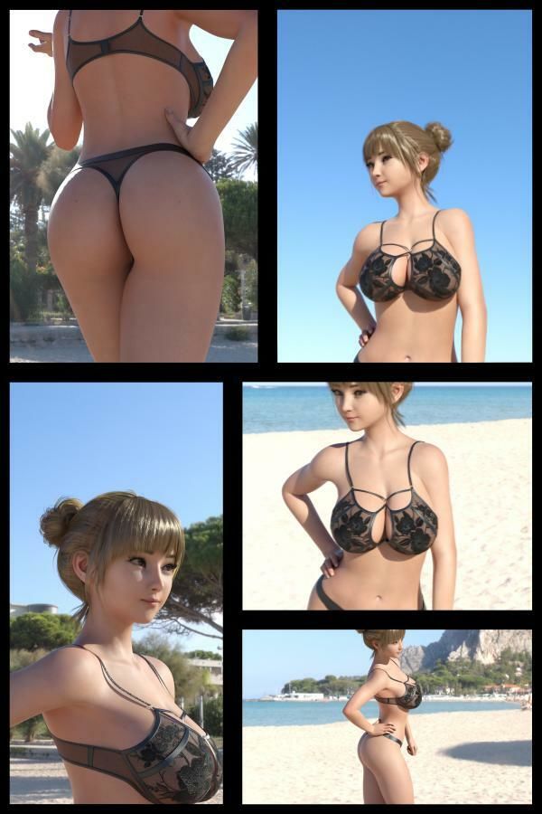 【▲100】『理想の彼女を3DCGで作ります』から生まれた、バーチャルアイドル写真集:Megu_01