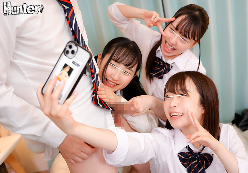 「退屈だから遊んであげる！」「エッチしたい？」「早くチ○ポ出しなよ！」暇つぶしにチ○ポと精子を絞り取る近所のマセガキ女子○生とまさかの4P！