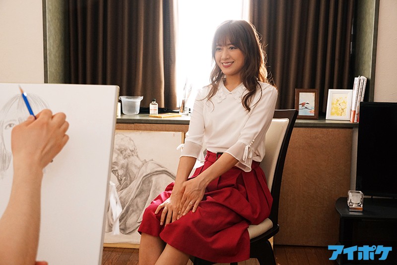 愛する夫のためにヌードモデルになった美人妻 羞恥にしたたる背徳の愛液 希島あいり