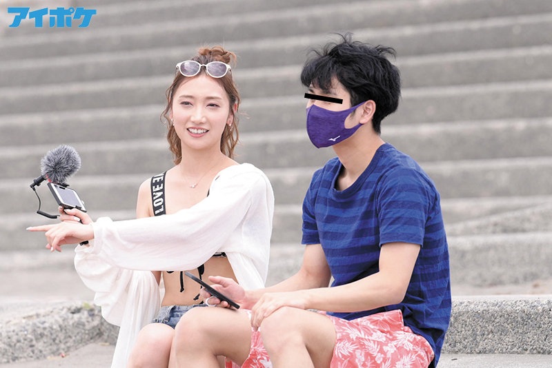 Go To Beach !! 逆ナンワゴンで素人さん痴女ってみた!! 「ヌイてアゲルから乗ってく?」 加美杏奈