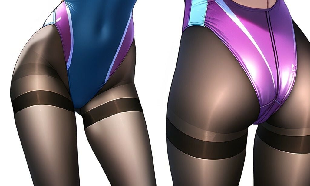 フェチコレ キャミ開脚パンツ＋セーラーパンツ＋パンスト下着＋パンスト競泳水着＋セーラーパンストパンチラ