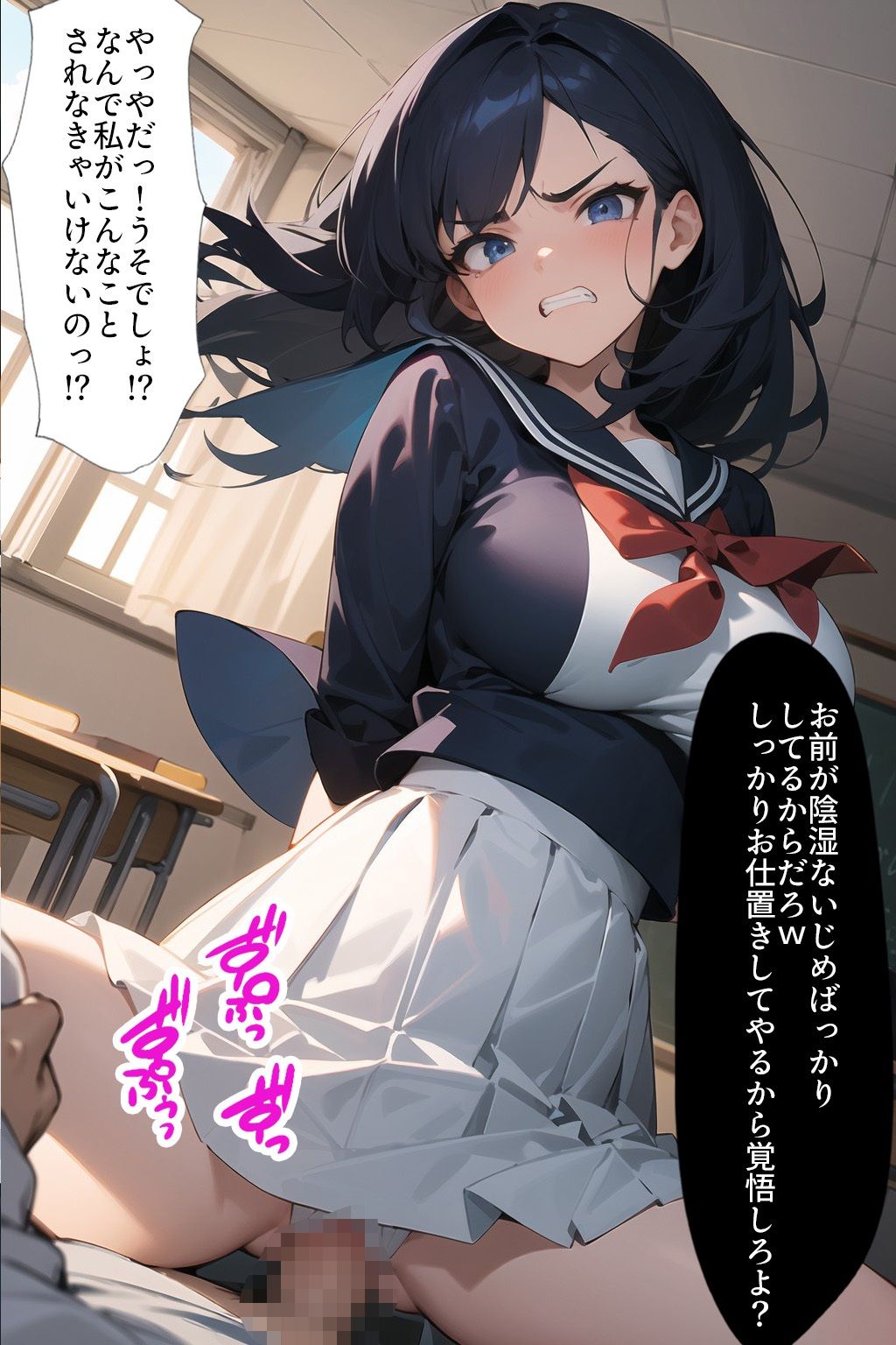 いじめっ娘JKわからせ