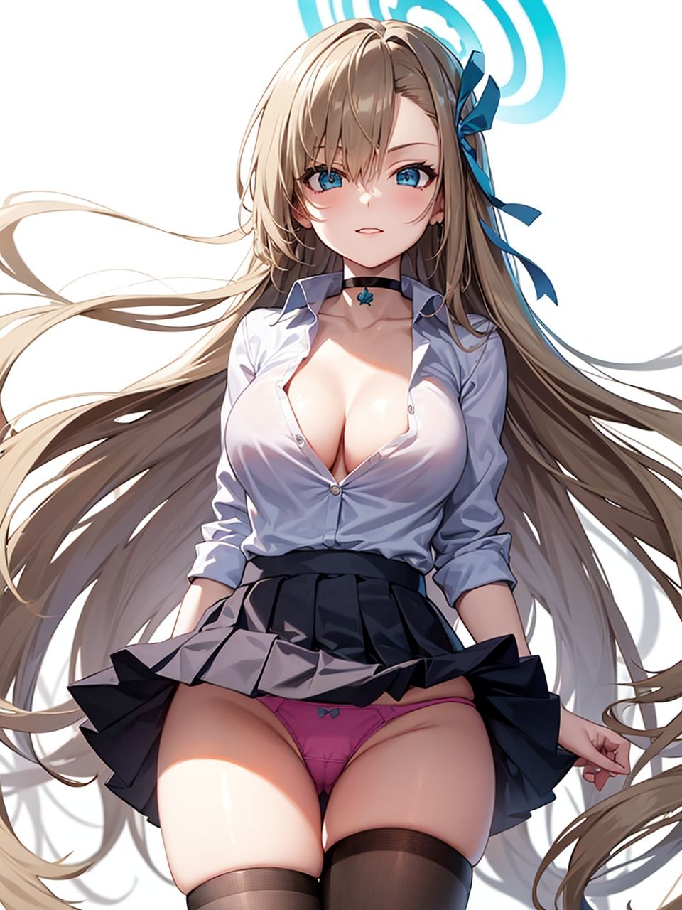 ブルー〇ーカイブ 一之瀬ア〇ナ パンチラ集