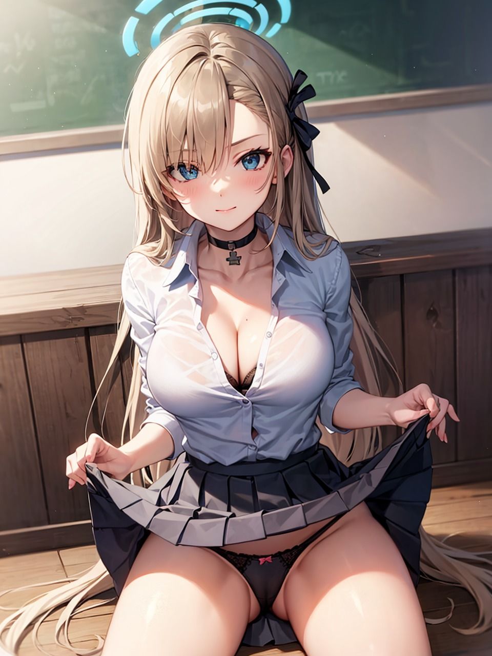 ブルー〇ーカイブ 一之瀬ア〇ナ パンチラ集