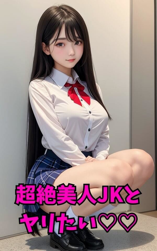 【即シコ注意】美爆乳な激カワJKといちゃラブ中出しえっち…最新AIが作った激エロボディ！