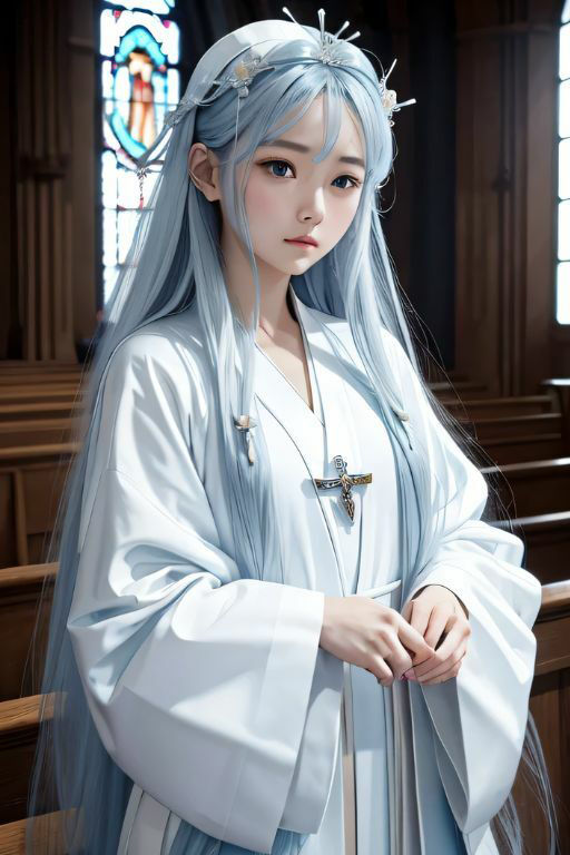 聖女の水浴びを覗いてしまった