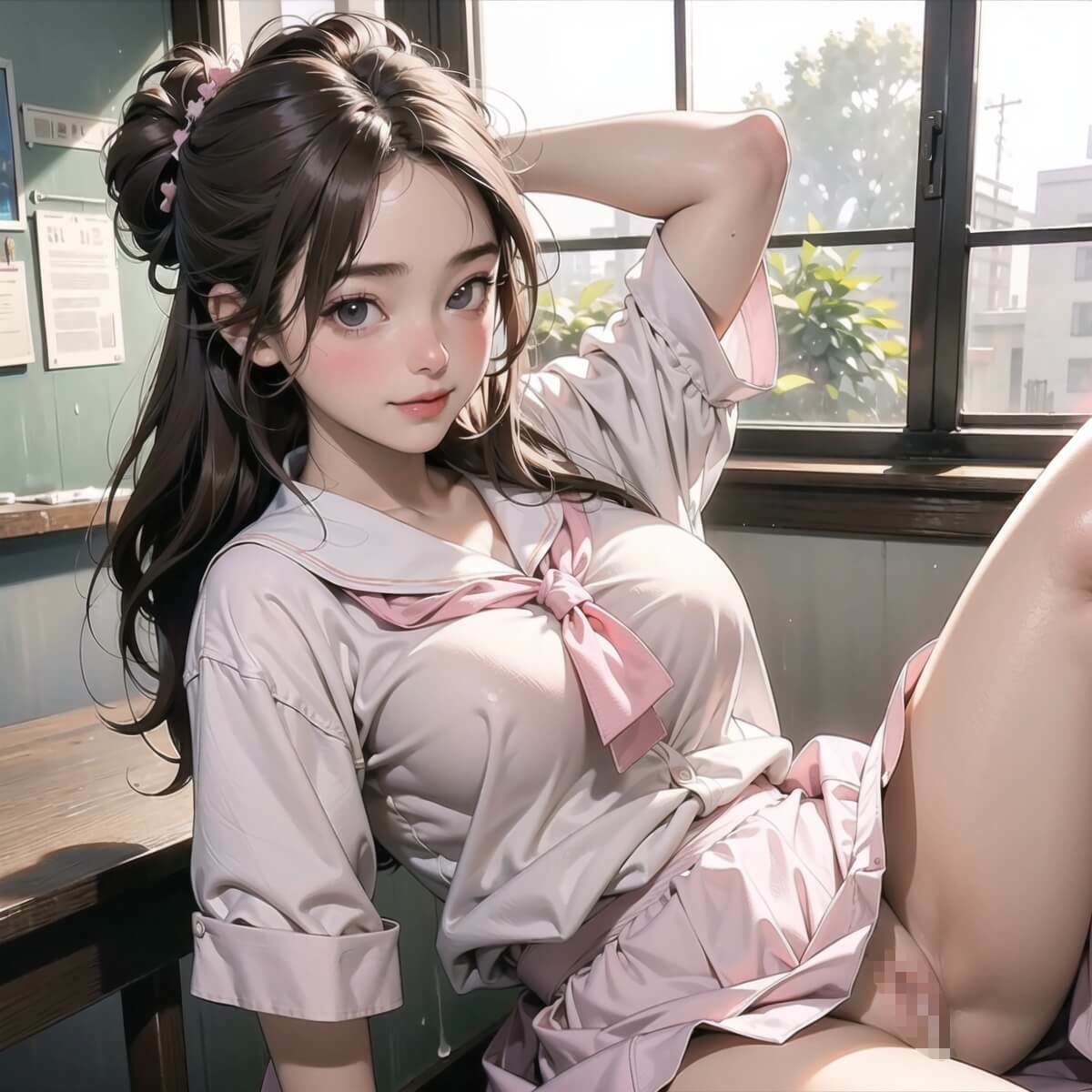 君ならどっちにする?中出し放題学園のエッチな青春2