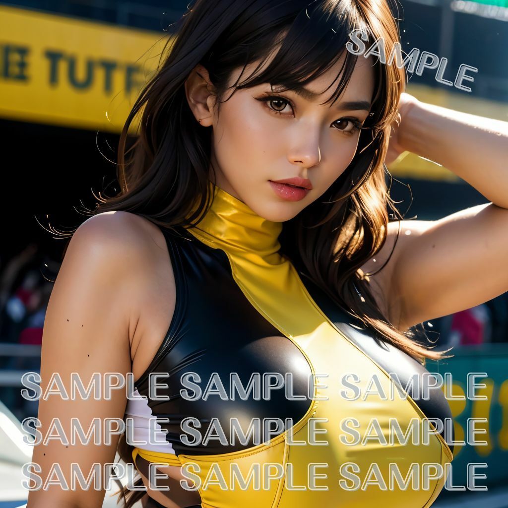 レースクイーンコスプレのエログラビア写真集