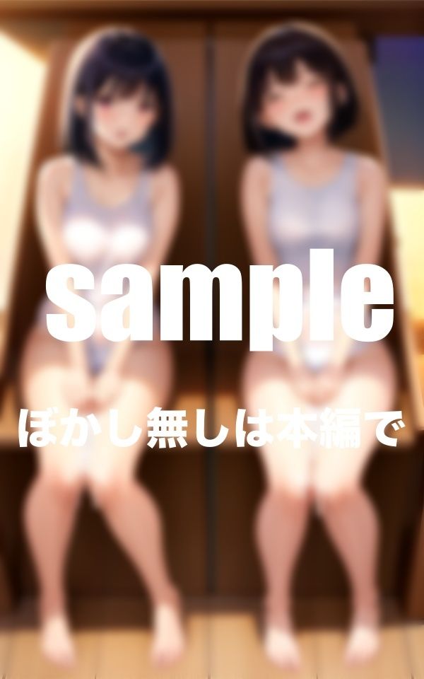 えっちな水泳部の双子の美人姉妹
