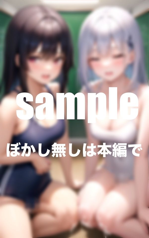 えっちな水泳部の双子の美人姉妹