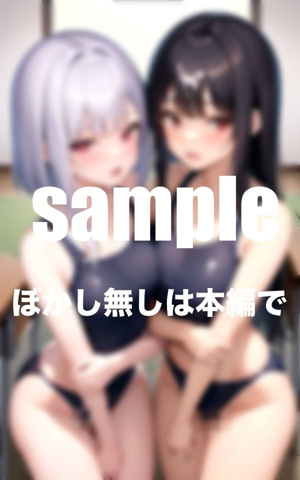 えっちな水泳部の双子の美人姉妹