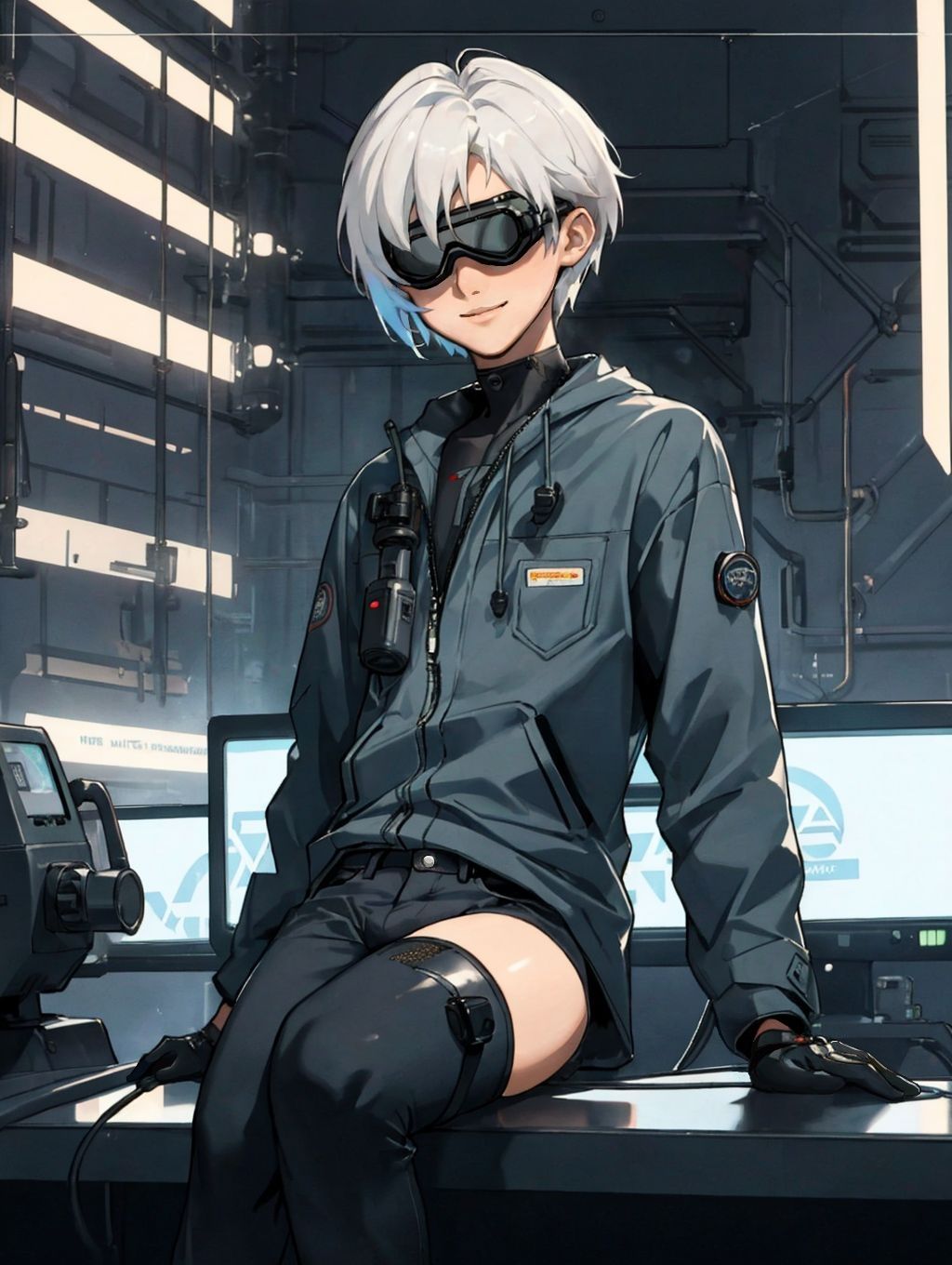 AI Pretty Boys Cyberpunk