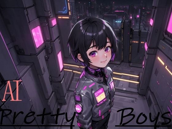AI Pretty Boys Cyberpunk