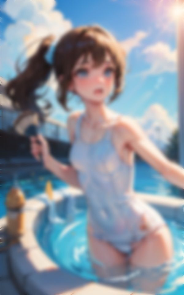 白スク水の魔法少女VOL.1