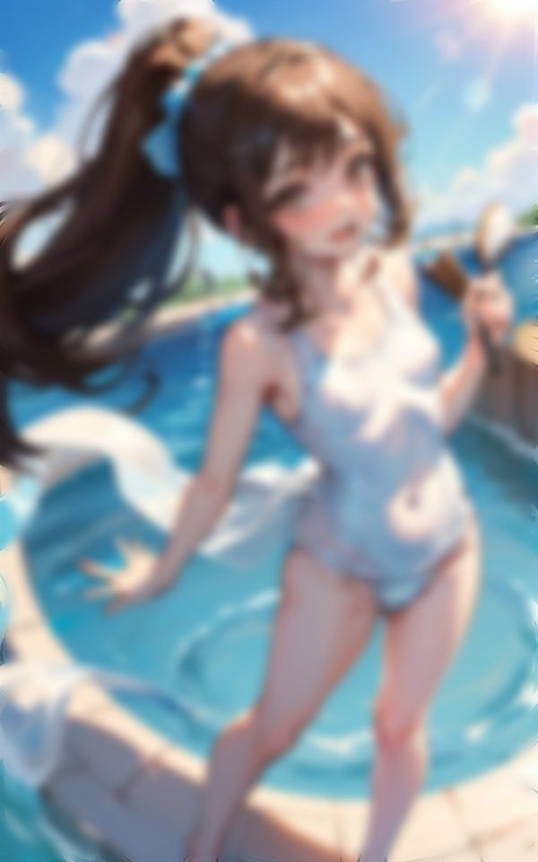 白スク水の魔法少女VOL.1