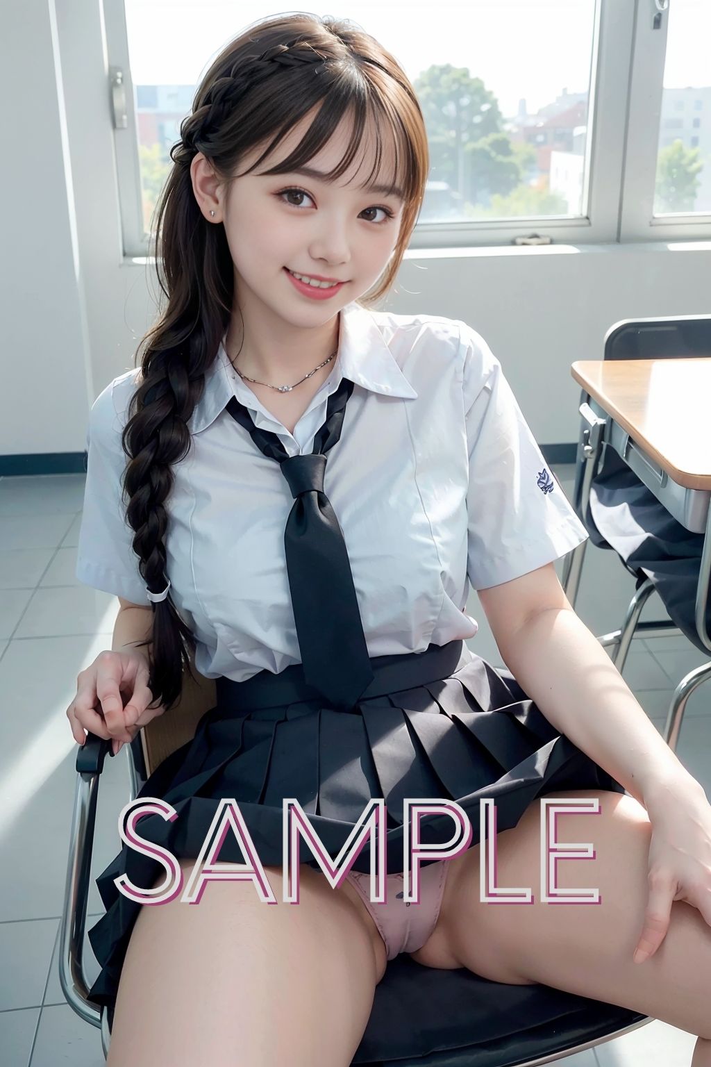 【制服露出】幼馴染のあの子が豹変…