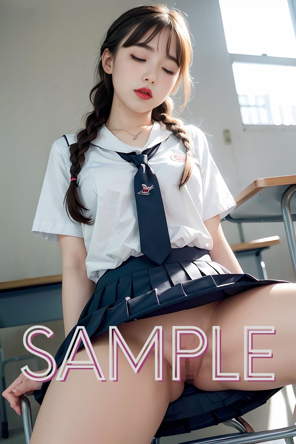 【制服露出】幼馴染のあの子が豹変…