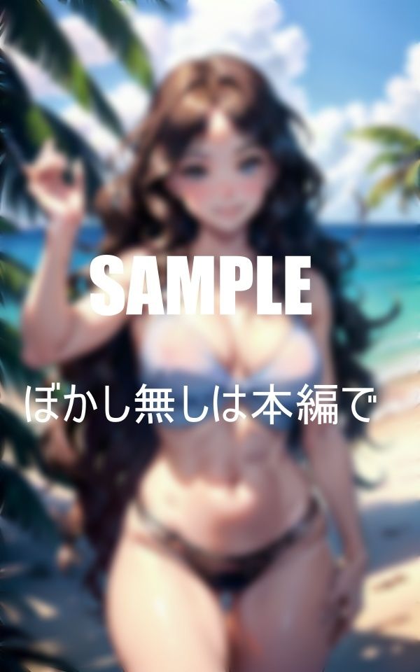 砂浜のキュートガール淫靡な誘惑