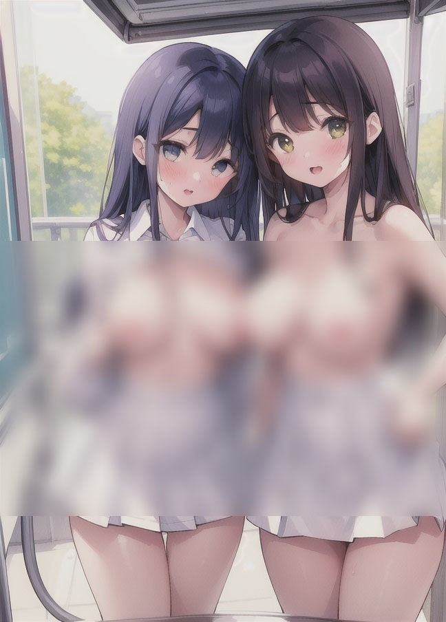 えっちな双子「ノーパン、ノーブラな露出狂」