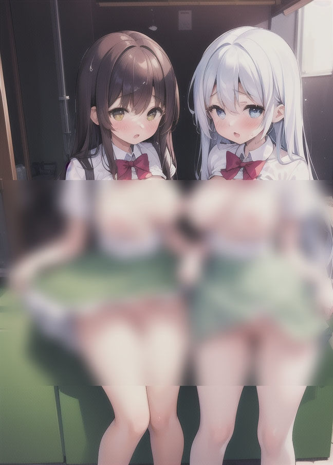 「3Pする？」学校の美女2人組からのお誘い