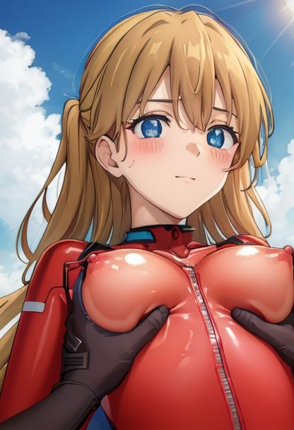 アスカと青姦SEXするお話