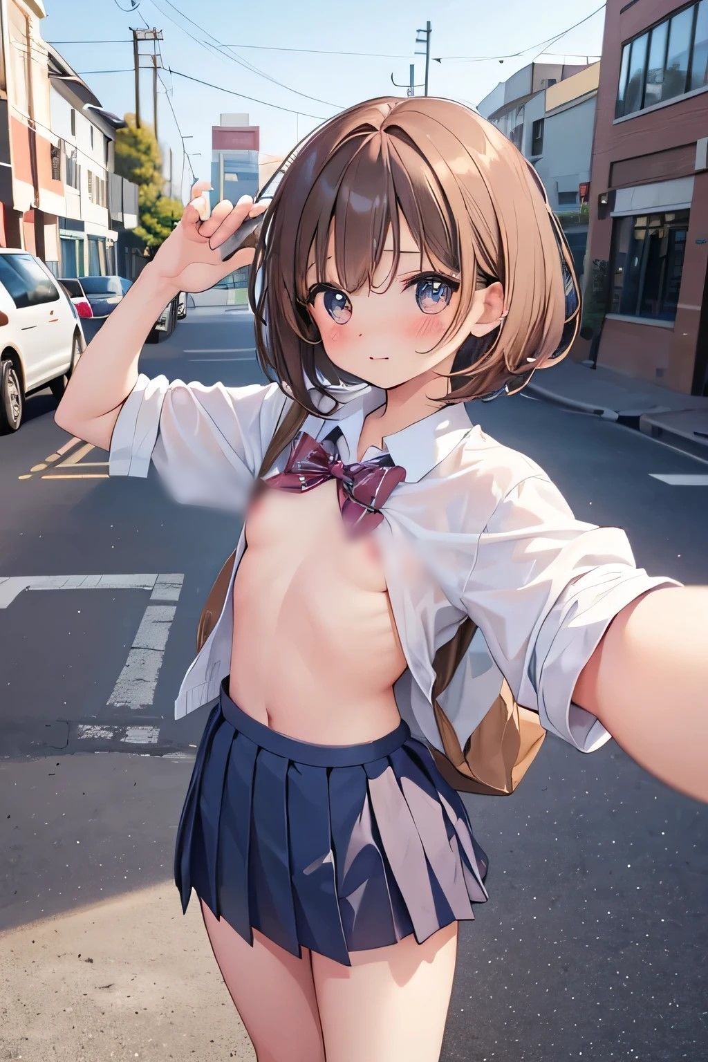 にぃにひとりじめ おねだりな妹 通学路・電車編